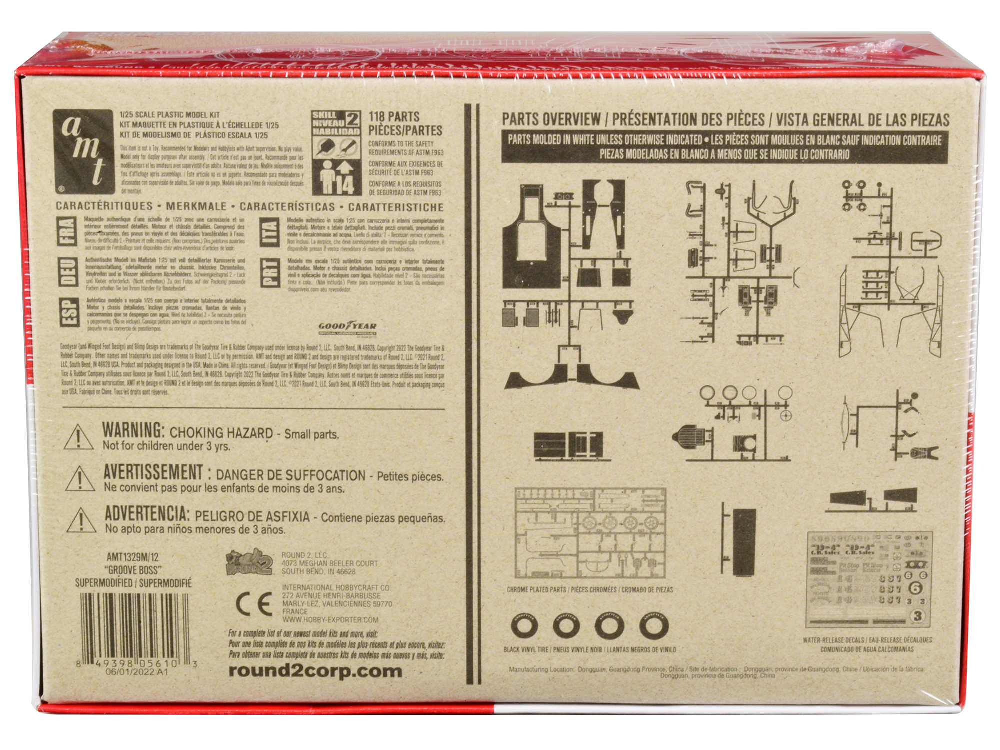 Skill 1 Snap Model Kit Reading Rail Rod Custom Locomotive "Monopoly" 1/25 Scale Model by MPC