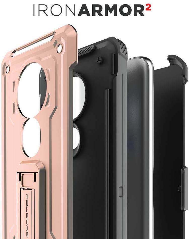 Moshi Vitros Clear Case for iPhone 11 - For Apple iPhone 11 Smartphone - Clear, Raven Black - High Gloss