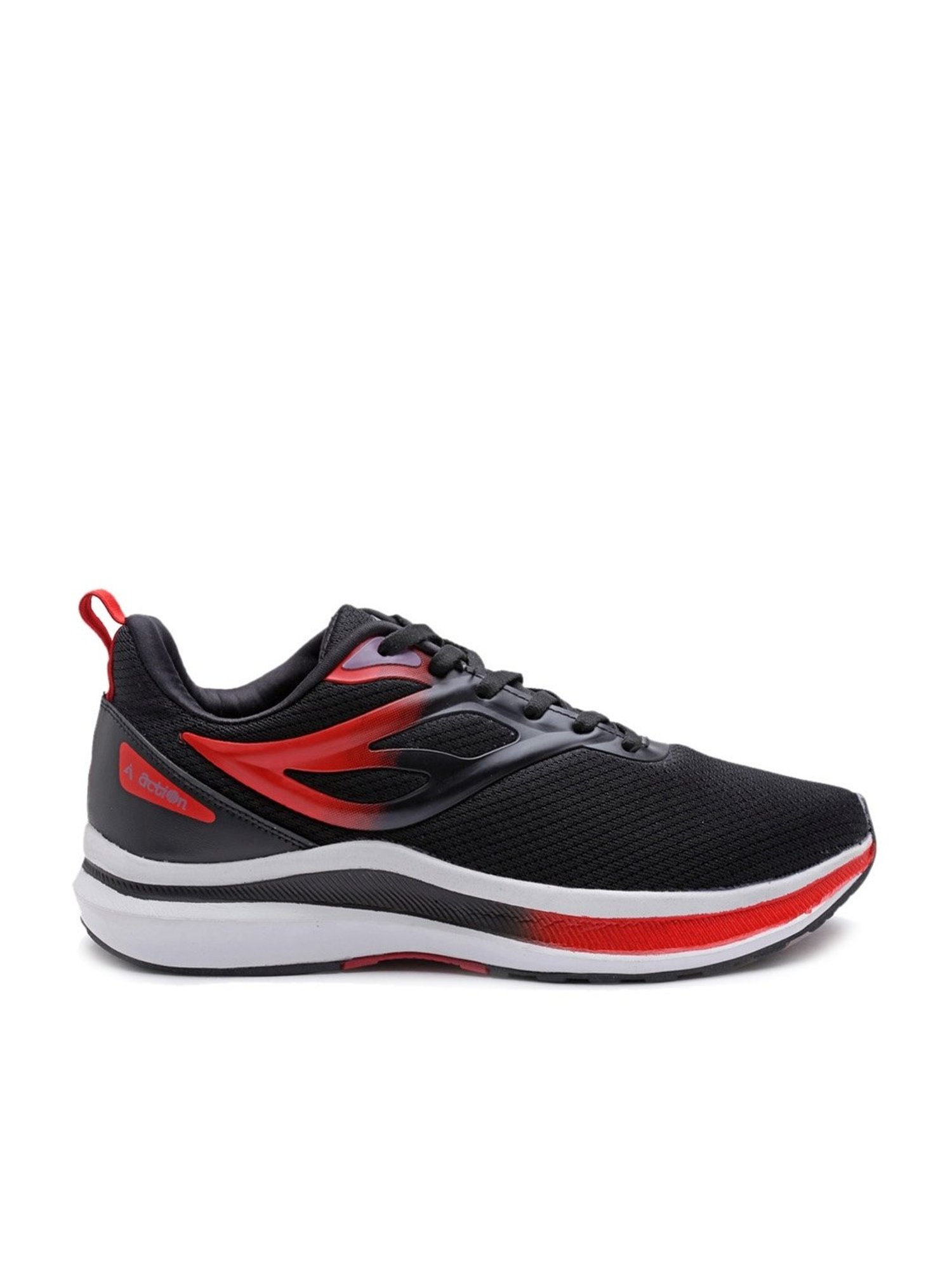 Action Men's Black Running Shoes