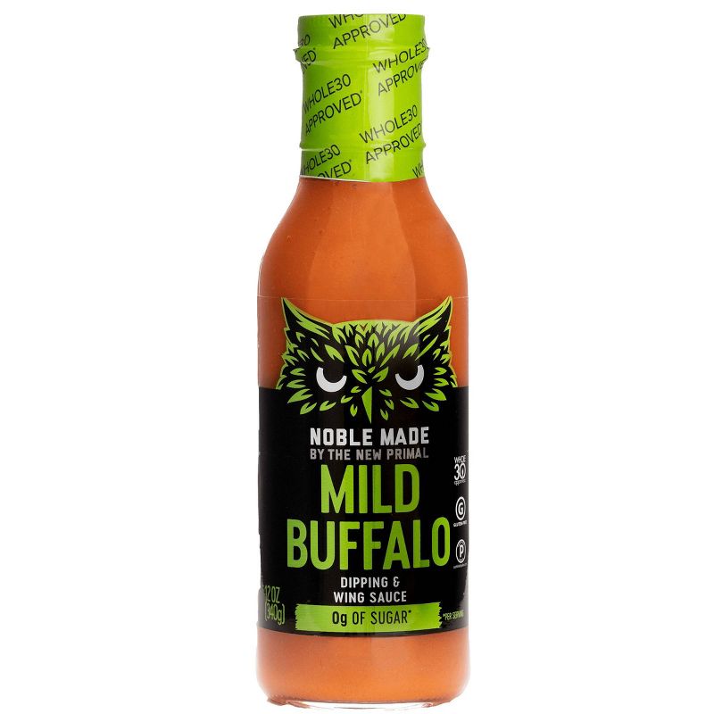 Noble Made by The New Primal Mild Buffalo Sauce - 12oz