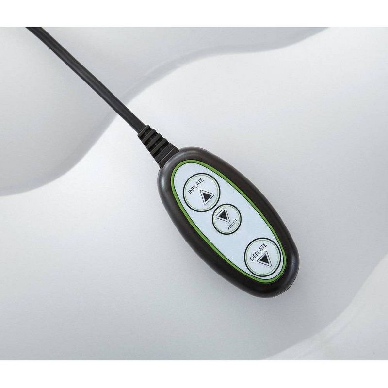 Living iQ Inflatable Portable Small Travel Size Kids Toddler Sleeping Blow Up Air Bed Mattress with Electric Pump and Headboard, Marvel Avengers