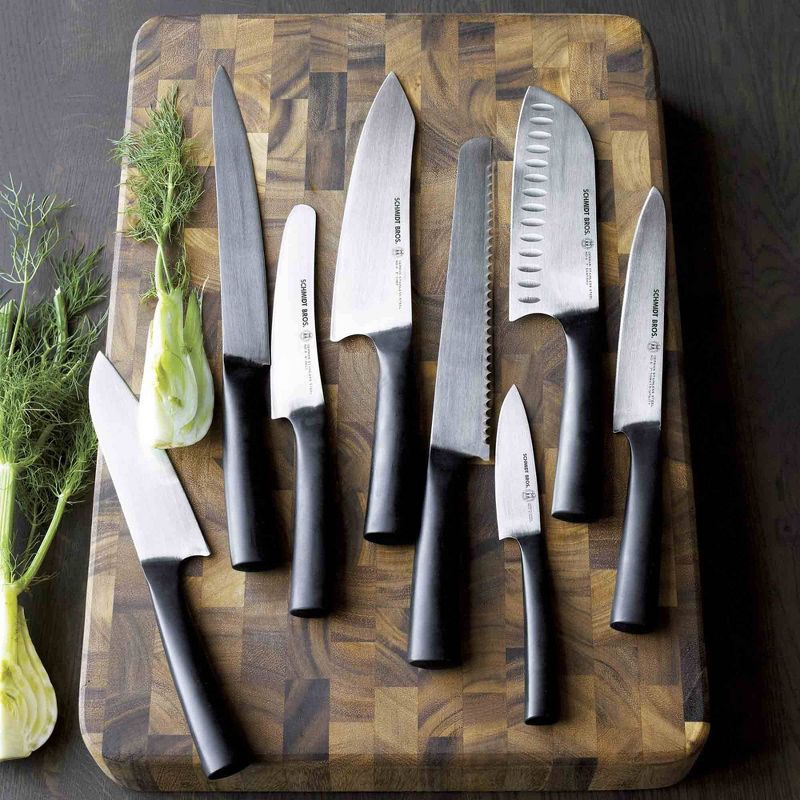 Schmidt Brothers Cutlery Carbon 6 15pc Knife Block Set