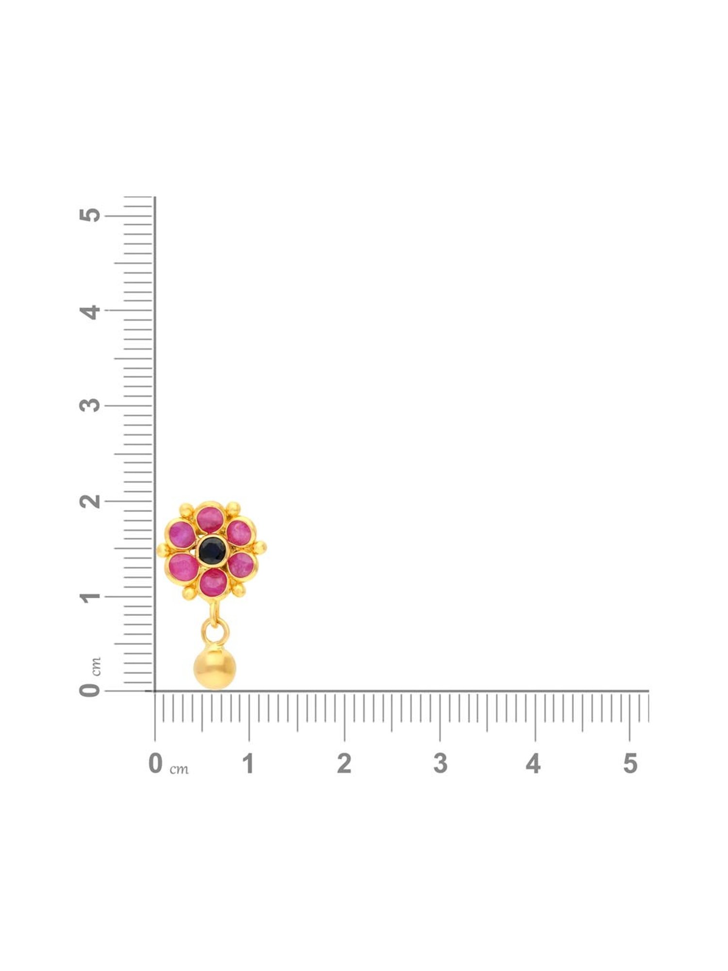 Malabar Gold and Diamonds 22k Gold Earrings for Women