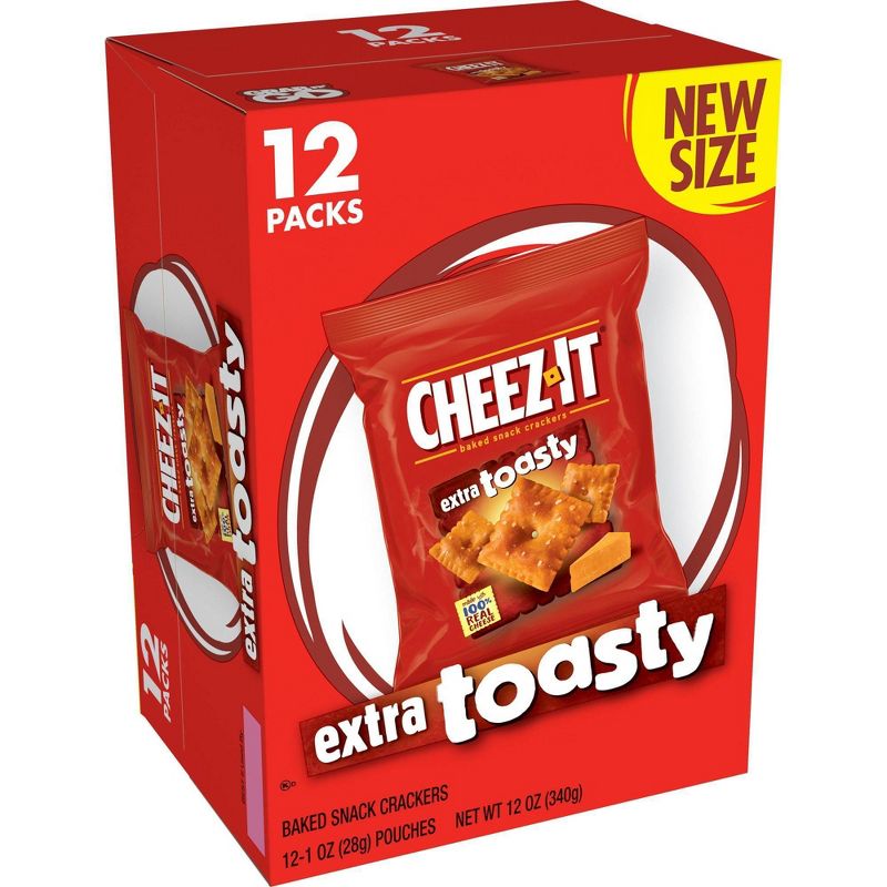 Cheez-It Extra Toasty 12ct 1oz Caddy