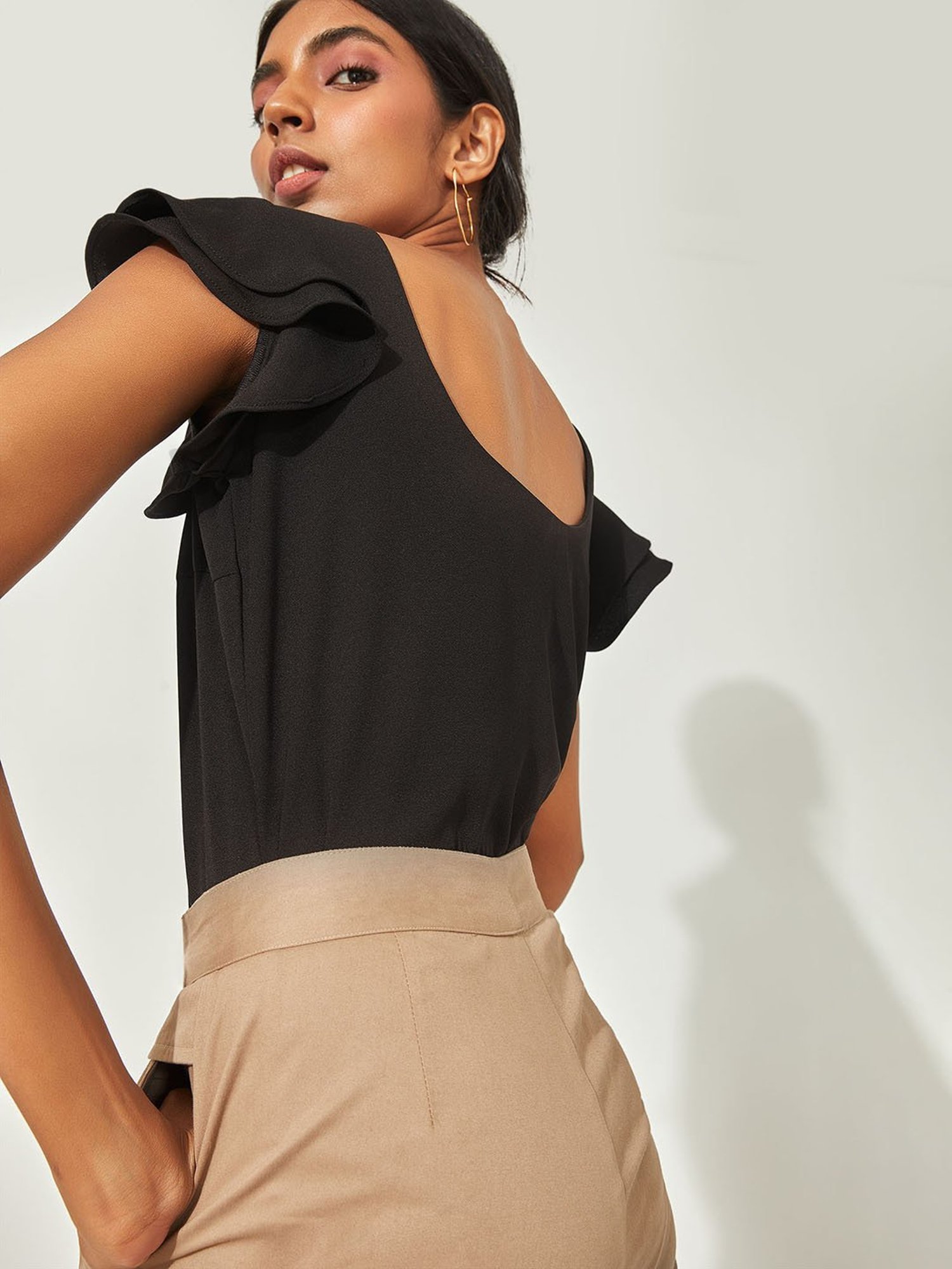 The Label Life Black Body Suit