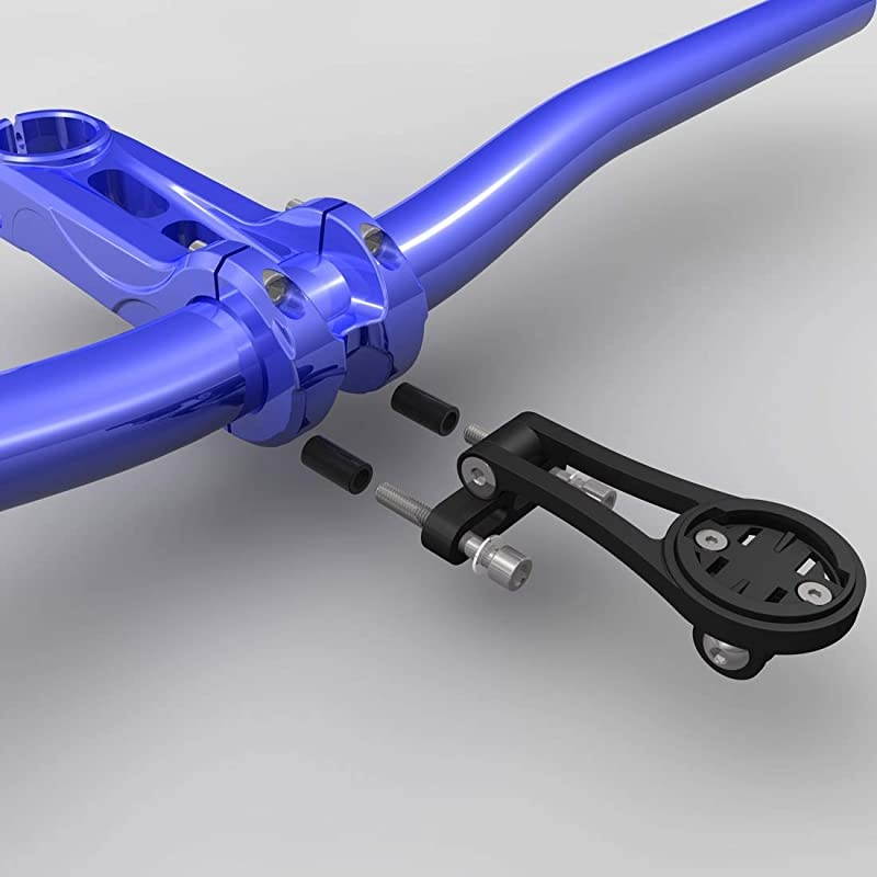 Adjustable Out Front Combo Computer MountBicycle Extended MountBike Stem Top Cap Mount for Wahoo ElemntElemnt BoltElemnt MiniSport Action Camera and Bike Lights RedAdjustable