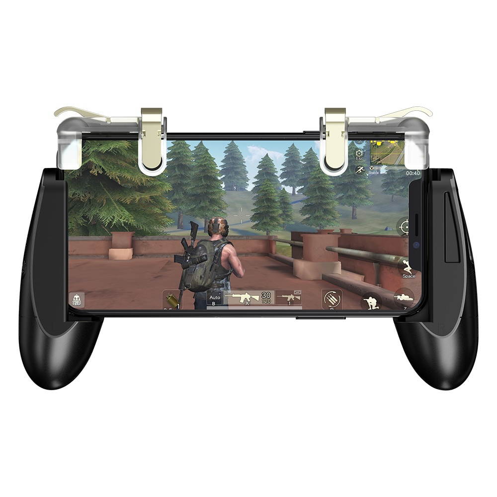 GameSir F2 Foldable Phone Holder Gamepad Trigger Fire Assistant Tool for PUBG Mobile Game