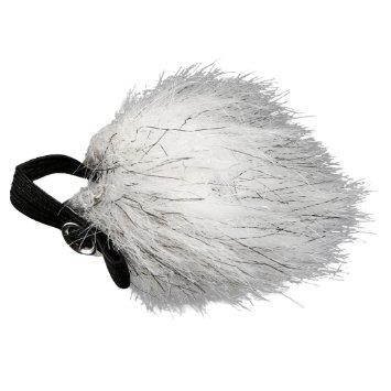 Movo WS10n Universal Furry Outdoor Microphone Windscreen Muff for All Lavalier Microphones Including Movo, Shure, Rode, Sony, Audio-Technica & More! (5 PACK)