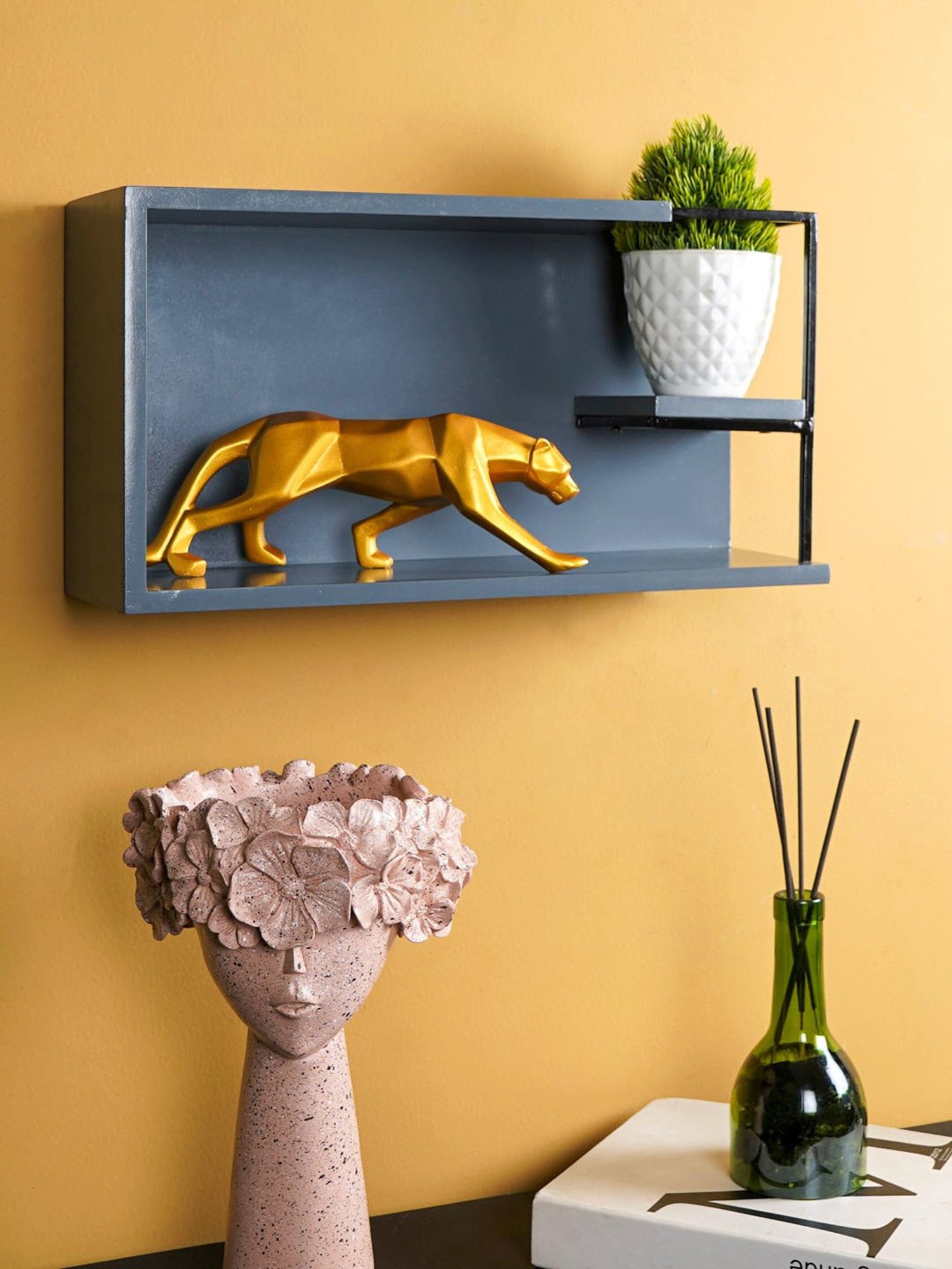 Nilkamal Cora White Engineered Wood TV Entertainment Unit with 2 Shelves