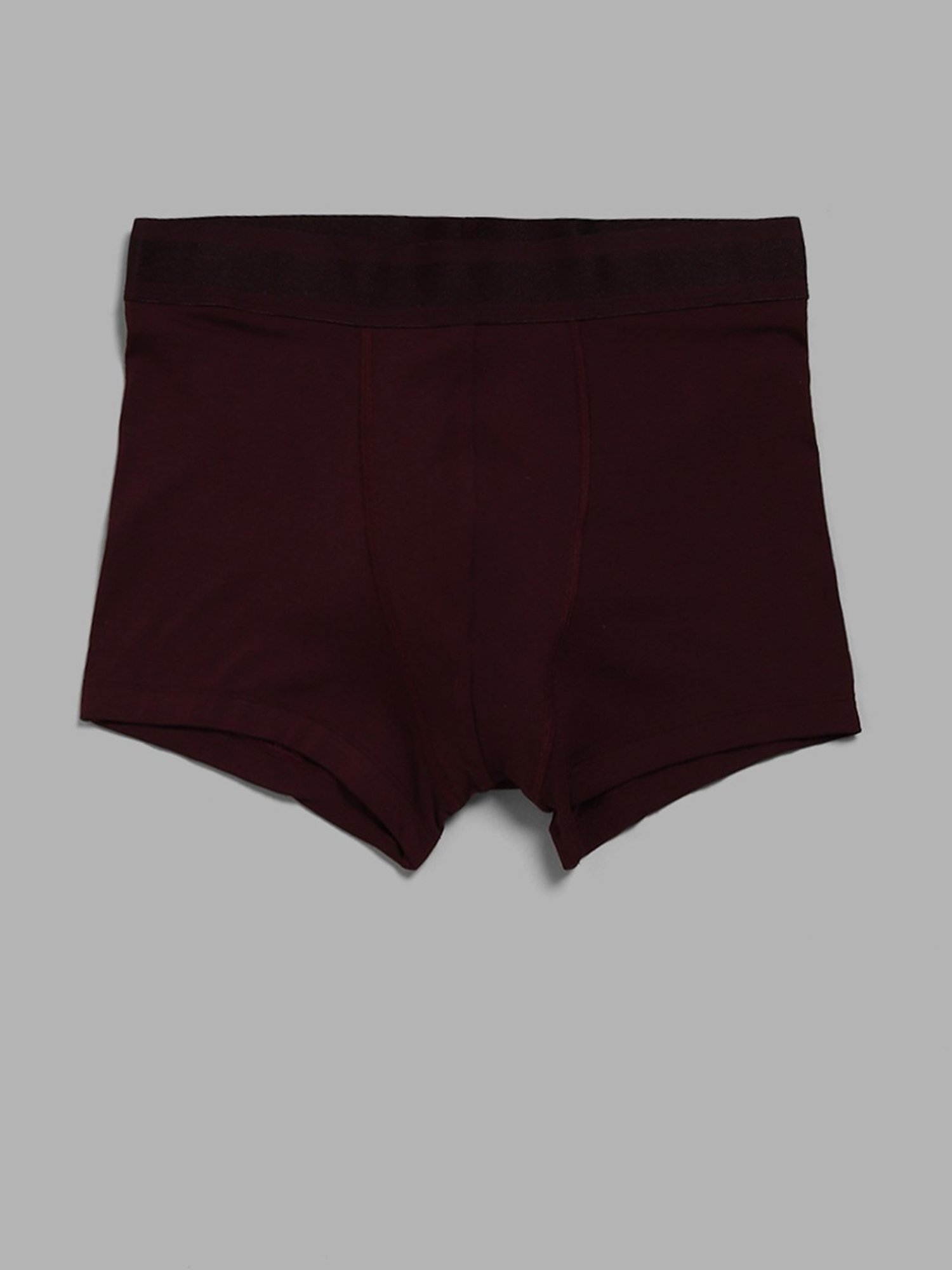 WES Lounge by Westside Navy & Maroon Trunks - Pack of 2