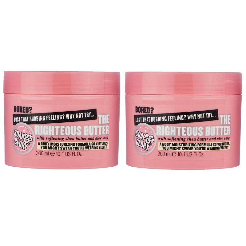 Soap & Glory The Righteous Butter Body Butter - 2ct/10.1 fl oz