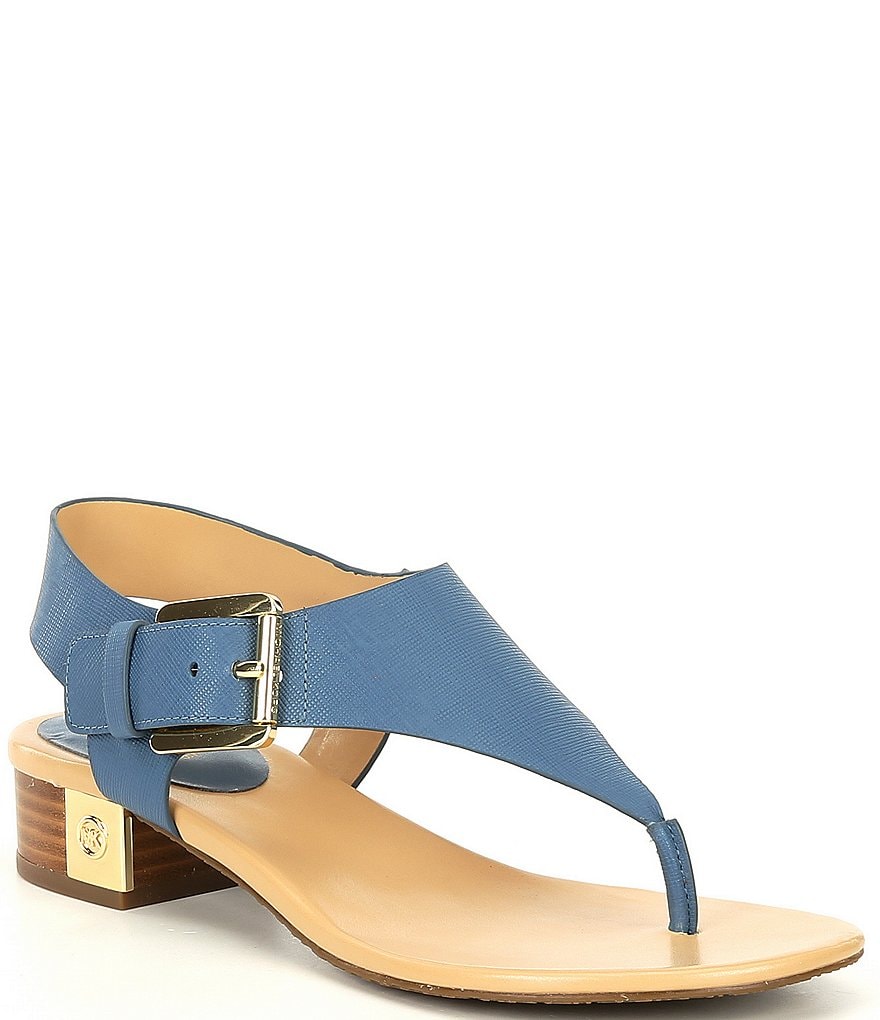 MICHAEL Michael Kors London Thong Block Heel Sandals