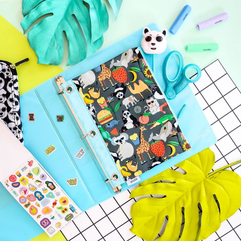 Adult Glitter Handle Scissors Arctic Blue - Yoobi™