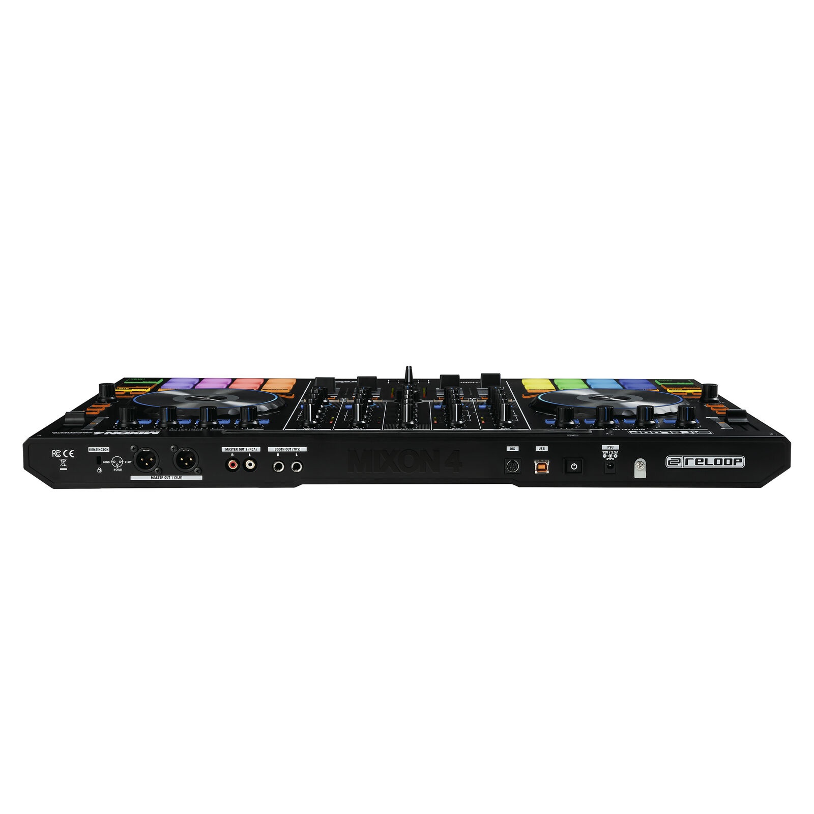 Reloop Mixon 4 - 4-Channel High Performance Hybrid DJ Controller For Serato DJ &