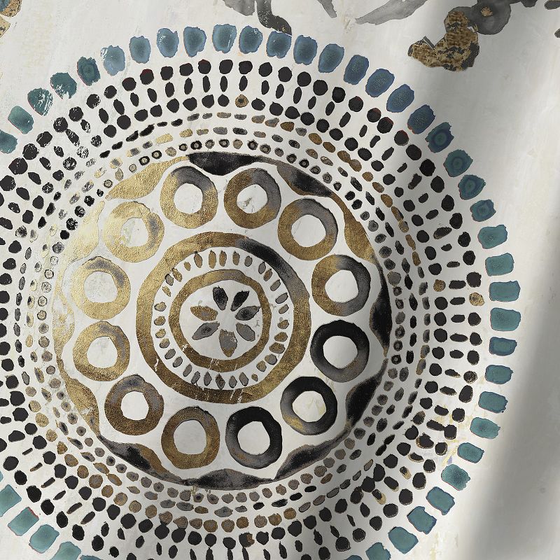 Americanflat Rounded Ii by Pi Creative Art 71" x 74" Shower Curtain