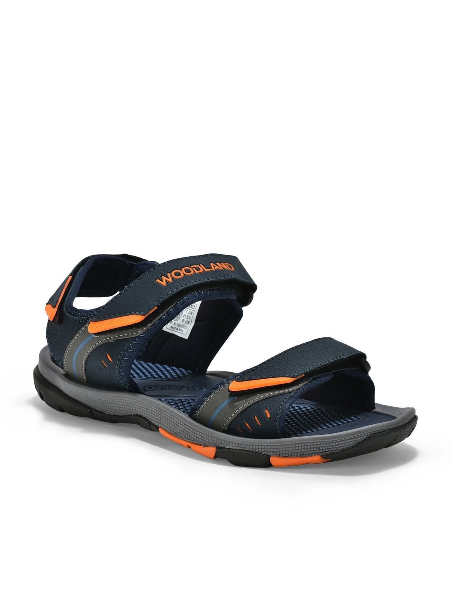Woodland Men's Navy Floater Sandals