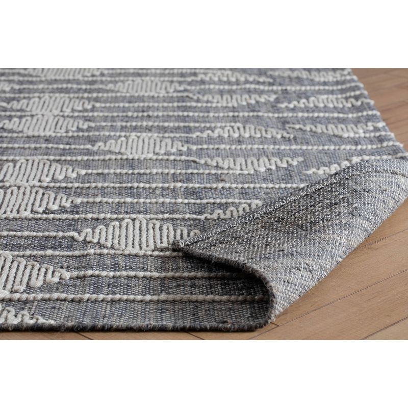 5'x8' Nightfall of Diamonds Area Rug Blue & Ivory - Anji Mountain