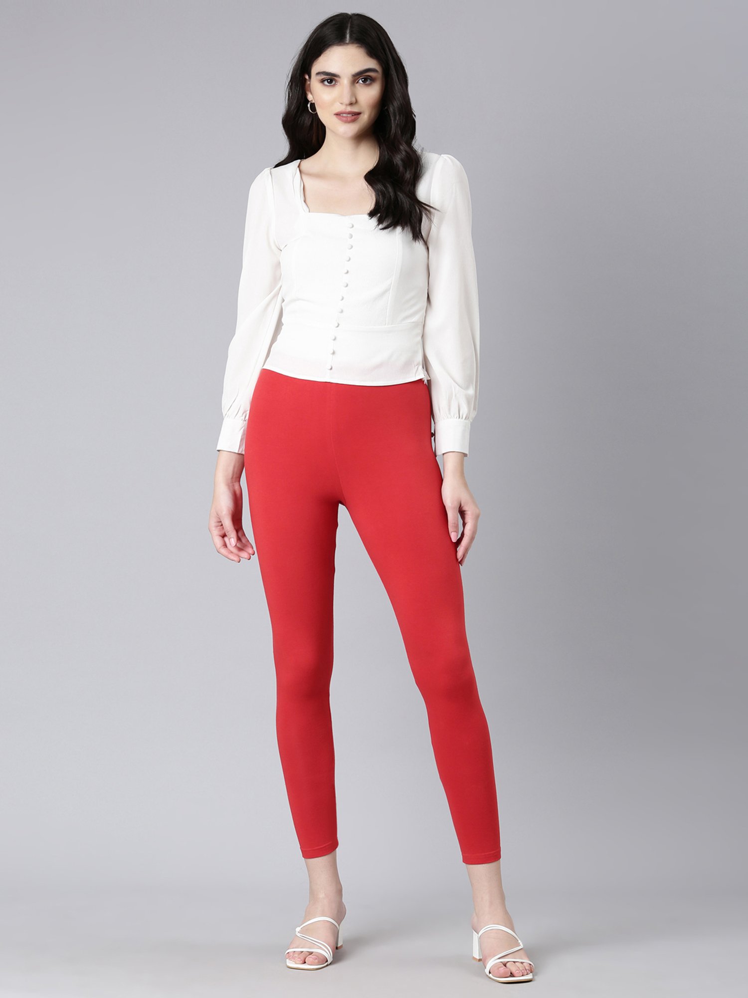 Dixcy Slimz Red Leggings