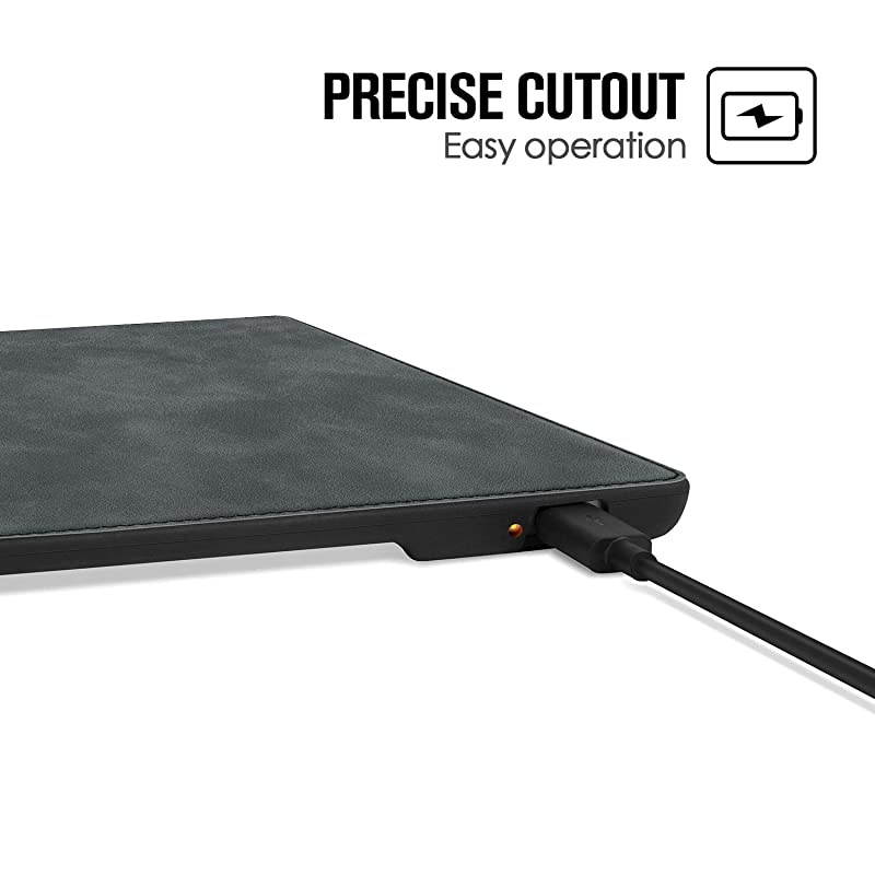 Skin Touch Feeling Case for AllNew Kindle Oasis10th Gen 2019 Release amp 9th Gen 2017 Releasewith Auto WakeSleepNew Waterproof 7Kindle Oasis CoverSoft Shell Series KO The Dark Gray