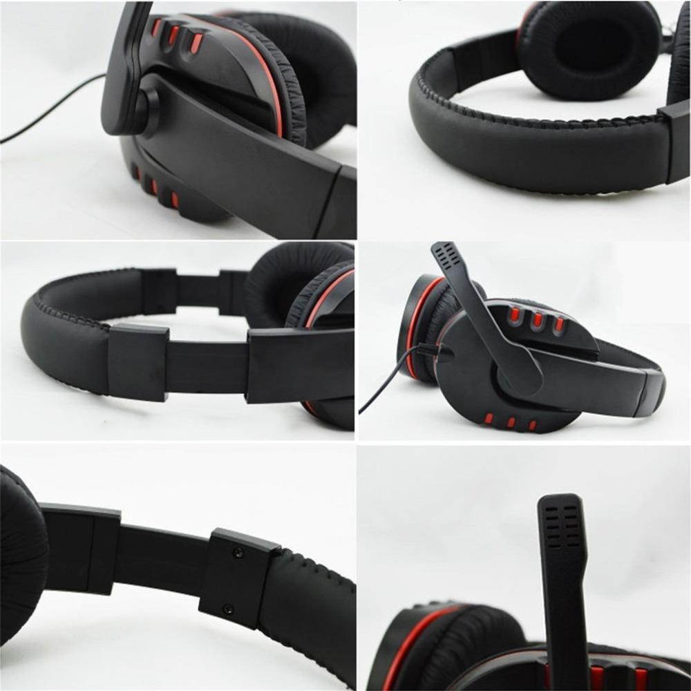 Wired Original 3.5mm Plug Gaming Headset Headphone Earphone Music Microphone For PS4 PlayStation 4 Game PC Chat