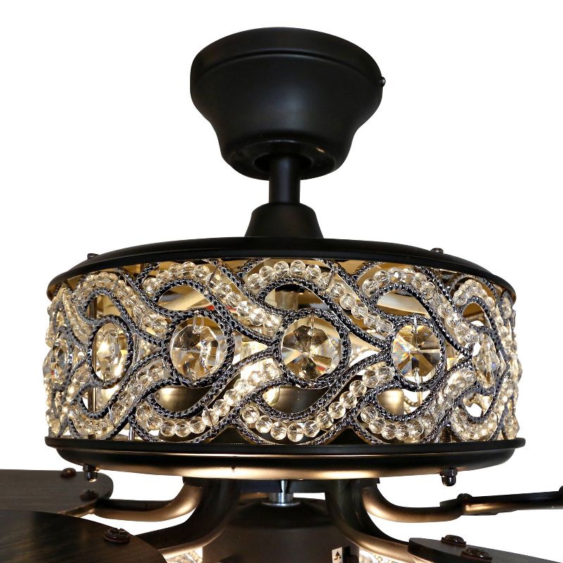 52" Casa Vieja Modern Rustic 3 Blade Ceiling Fan with Remote Brushed Nickel Natural Wood House Bedroom Living Room Home Kitchen