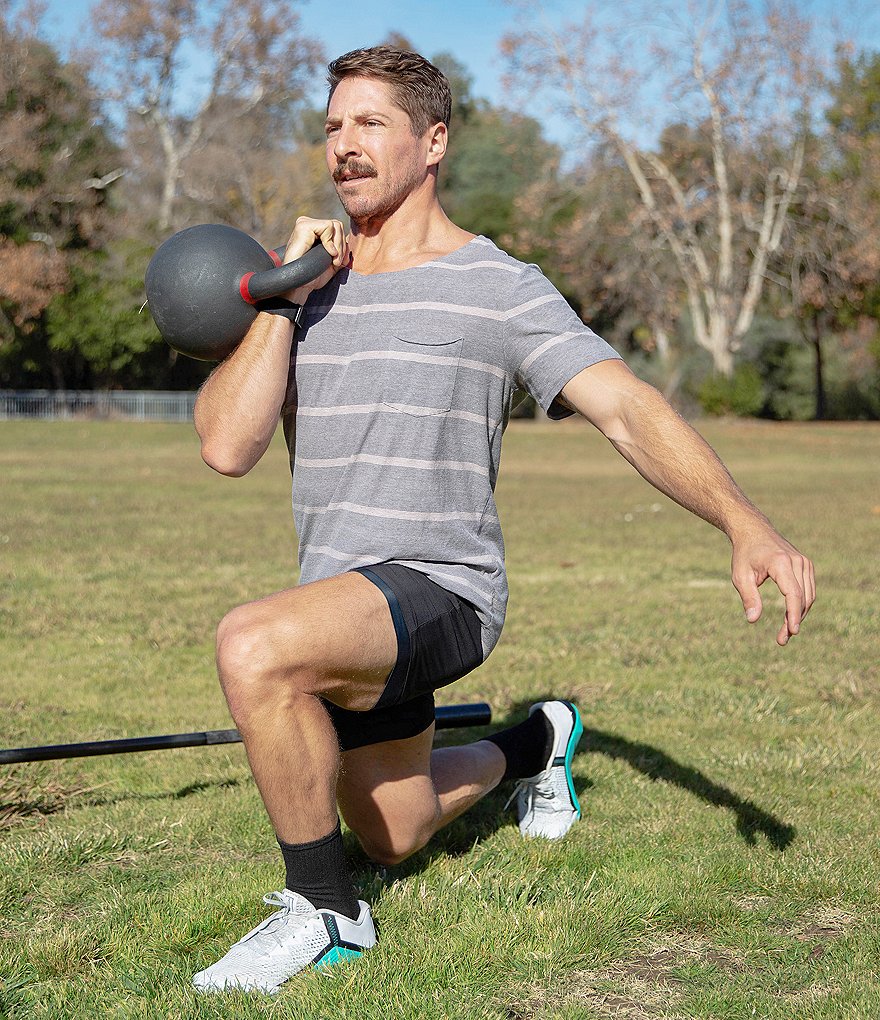 Redsand Elastic Waist Colorblock 20#double; Outseam Volley Shorts