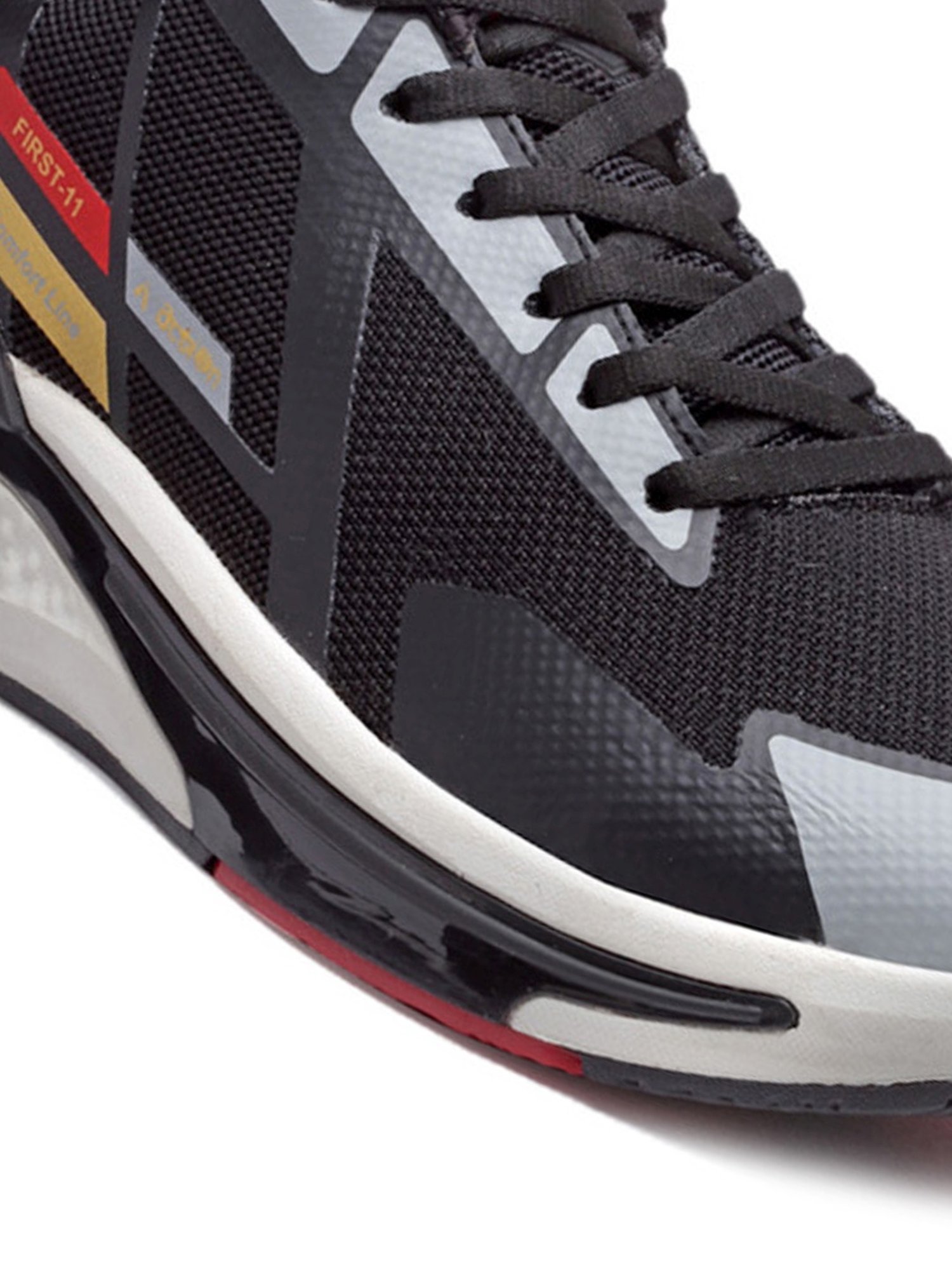 Action Men's Black Running Shoes