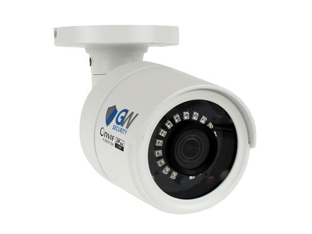 GW 8 Channel 4K NVR H.265 HEVC 5 Megapixel PoE IP Camera System, 6 x 1920P HD IP66 Rated Weather Proof, 3.6mm Wide Angle Camera, Night Vision Compact Size, Free App Access