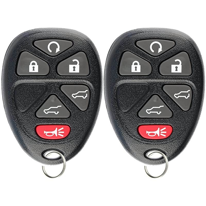 Keyless Entry Remote Control Car Key Fob Replacement for OUC60221 15913427 Pack of 2