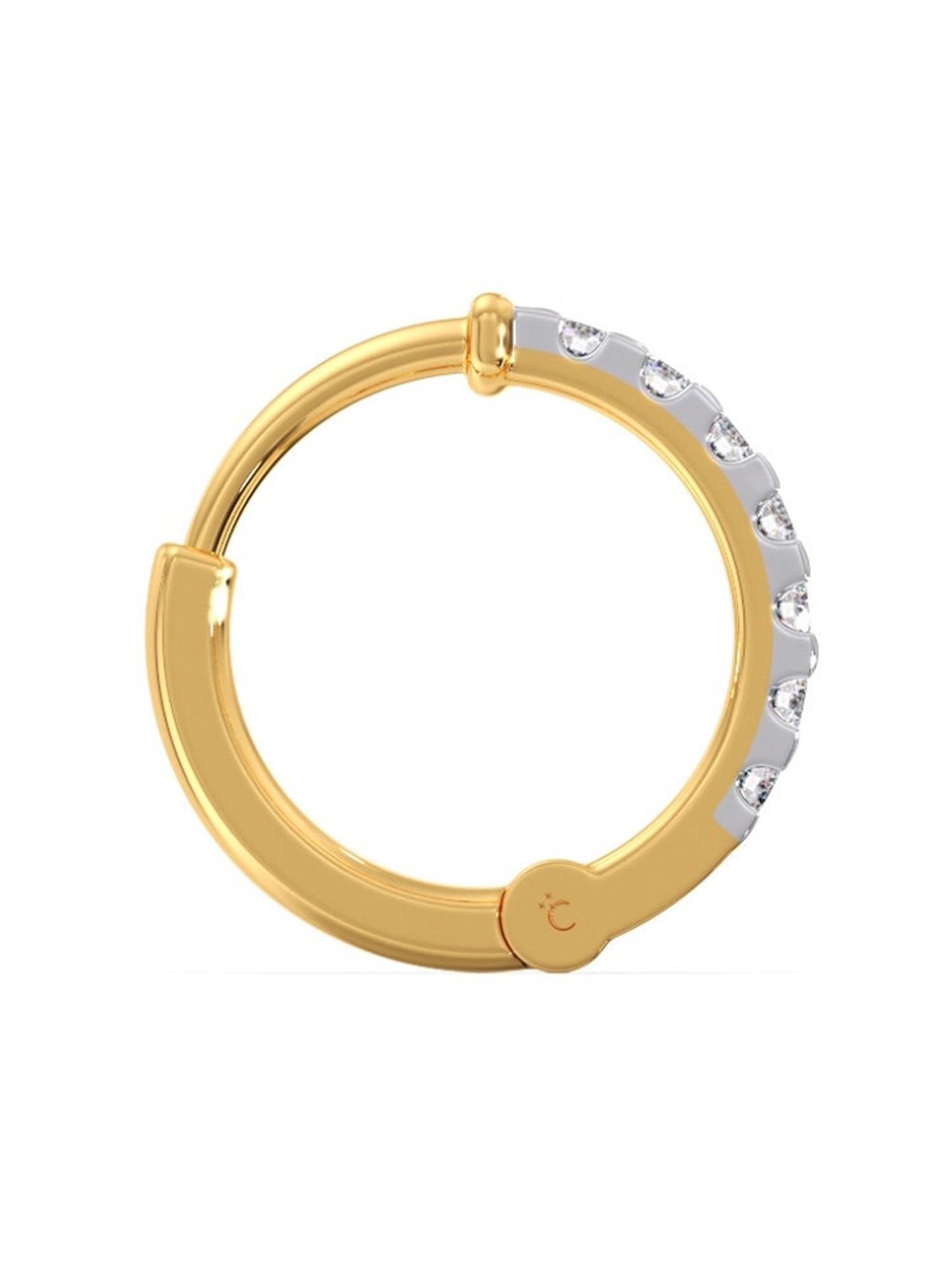 Joyalukkas 18k Gold & Diamond Nosepin