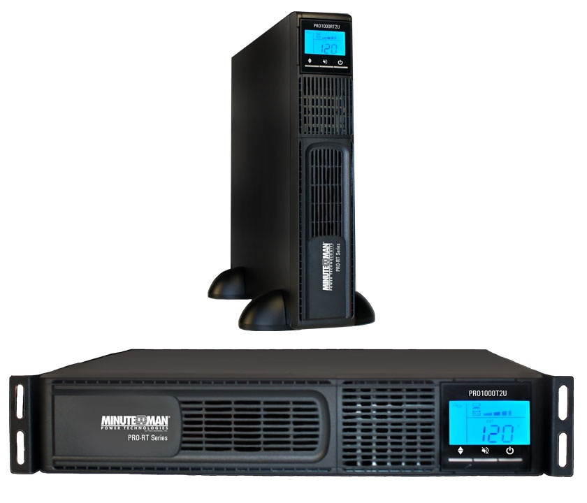 Minuteman PRO-RT PRO1500RT2U 1500VA Tower/Rack/Wall Mountable UPS