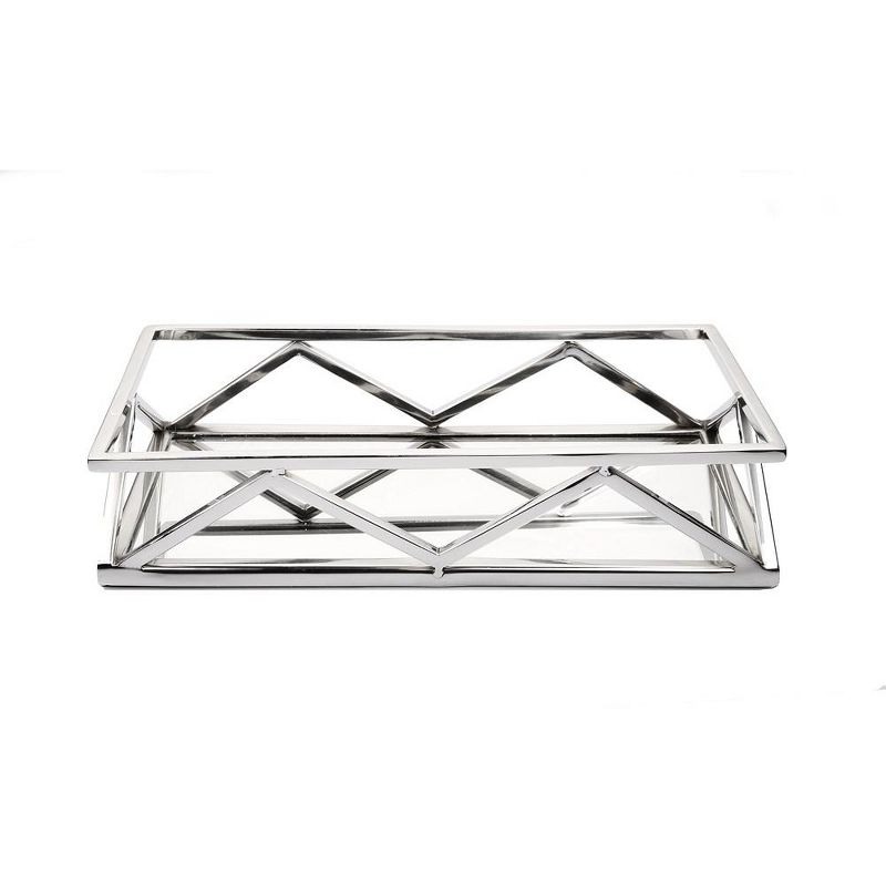 Rite Lite 11.75" Shabbat Candles Drip Rectangular Tray - Blue/Yellow