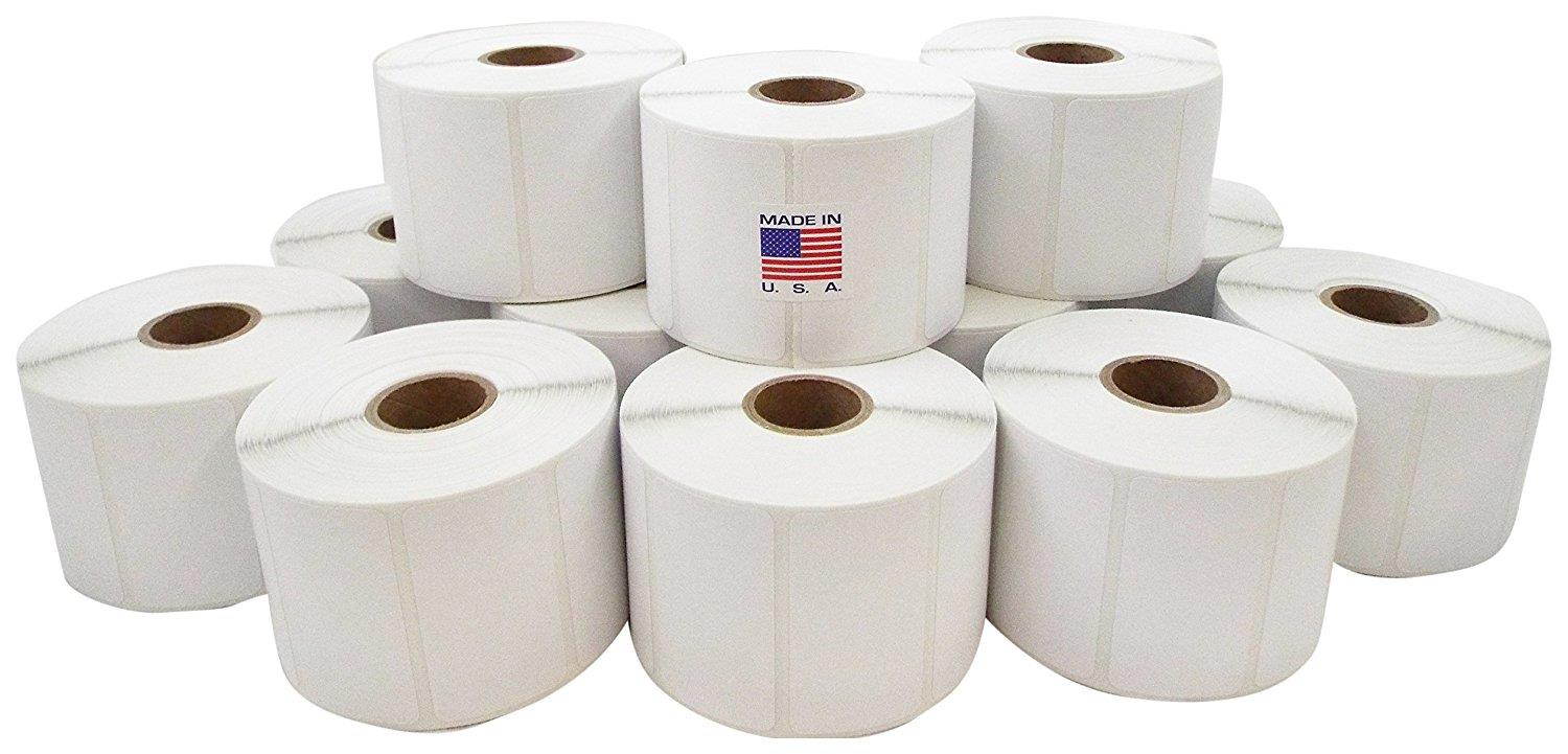 Preferred Postage Supplies 2.25 x 1.25 Top Coated Direct Thermal Labels, 1135 Labels per Roll (13 Rolls per Case)