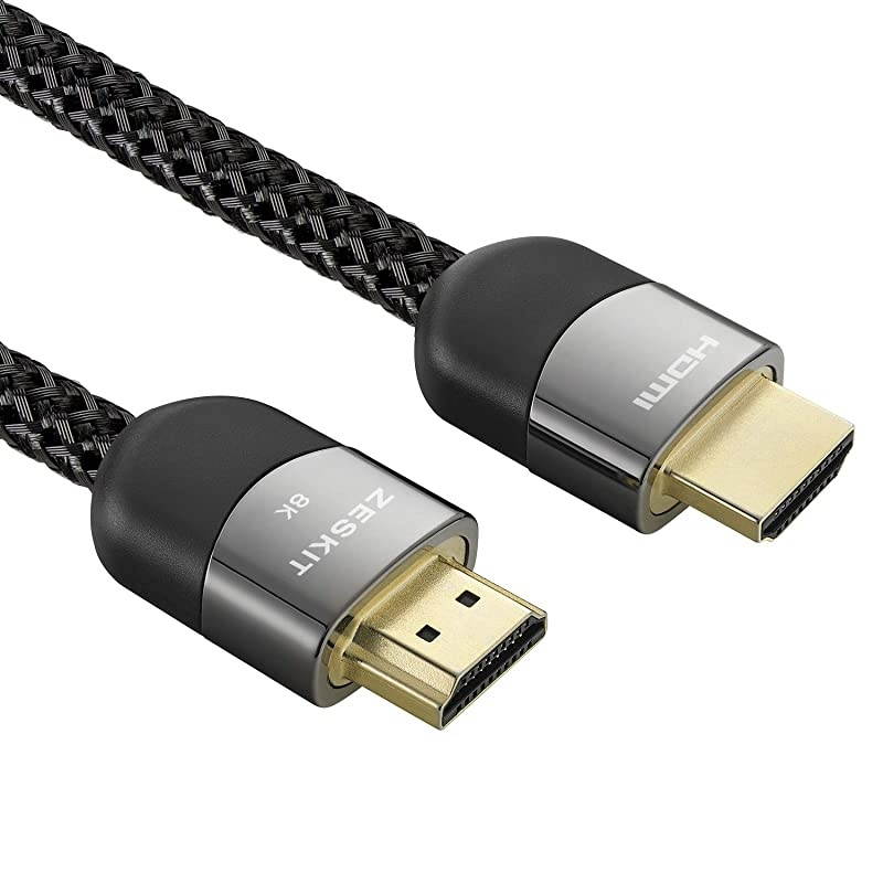 Maya 8K 48Gbps Certified Ultra High Speed HDMI Cable 3ft, 4K120 8K60 144Hz eARC HDR HDCP 2.2 2.3 Compatible with Dolby Vision Apple TV 4K Roku Sony LG Samsung Xbox Series X RTX 3080 PS4 PS5