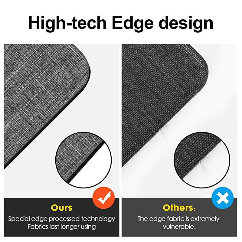 Fabric Case for Kindle Paperwhite 10th 2018 - Thinnest&Lightest Smart Cover with Auto Wake/Sleep - Support Back Cover adsorption(Not fit Kindle 10th 2019 or Kindle oasis3 10th 2019),K10 Grey