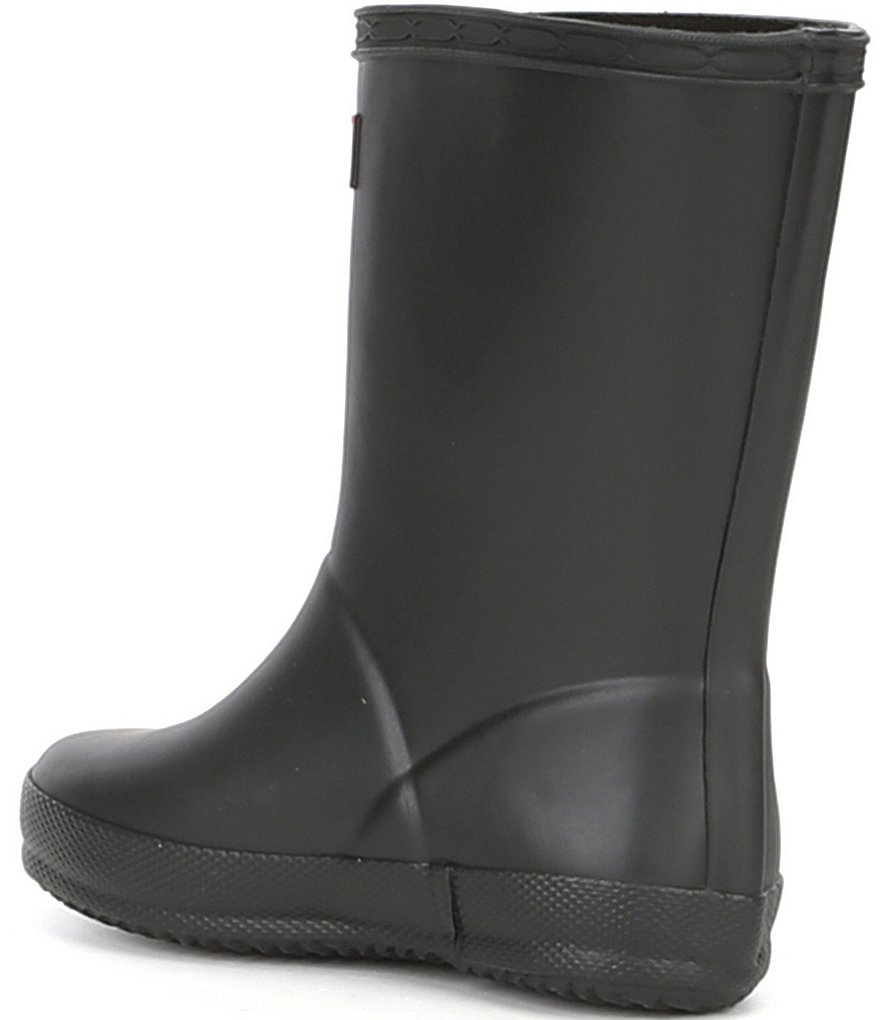 Hunter Kids' Original First Matte Waterproof Rain Boots (Toddler)