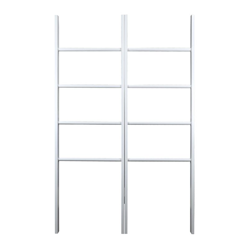 Decorative Twin Ladders White - Flora Home