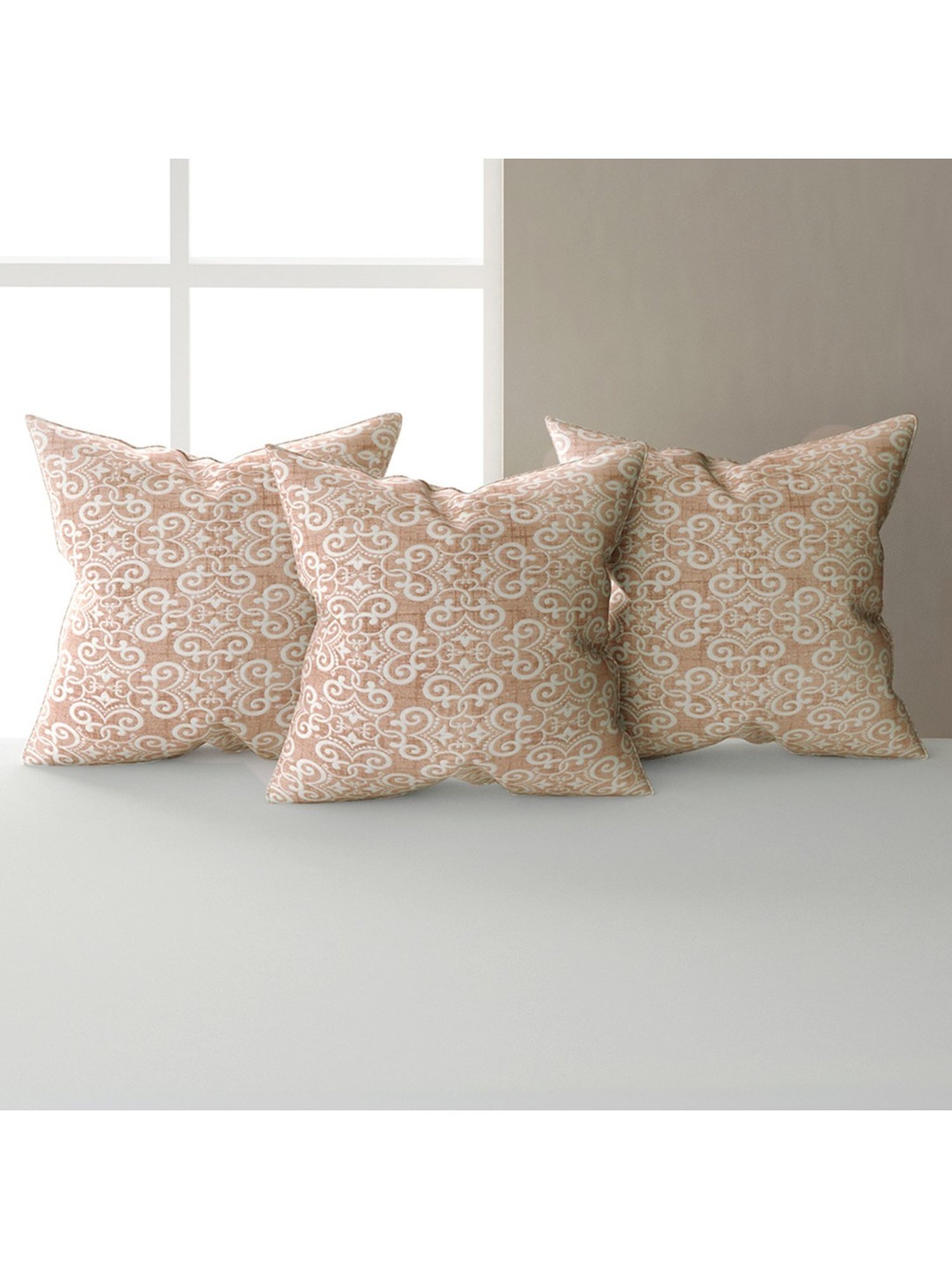 Maspar Blue Cotton 200 TC Reversible Duvet Cover Set