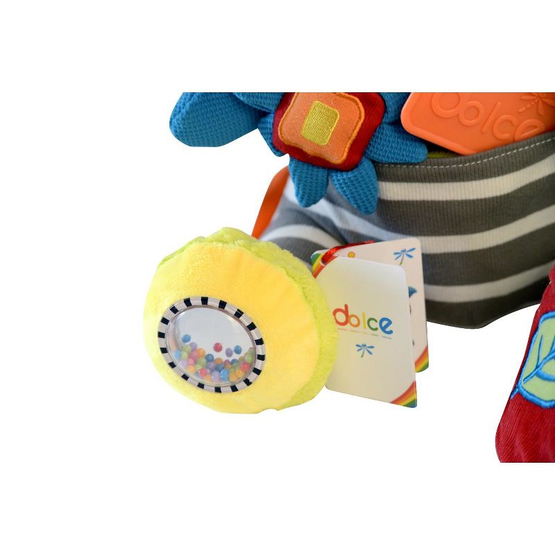 Dolce Activity Zebra Stuffed Animal And Plush Toy