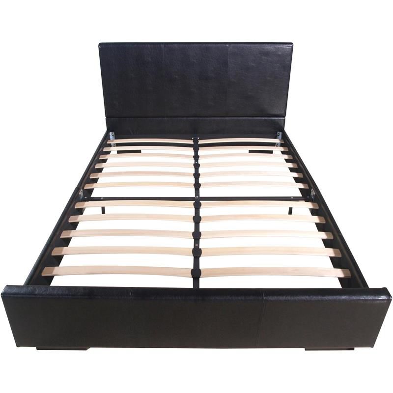 Abbey Black King Bed in Black - Camden Isle