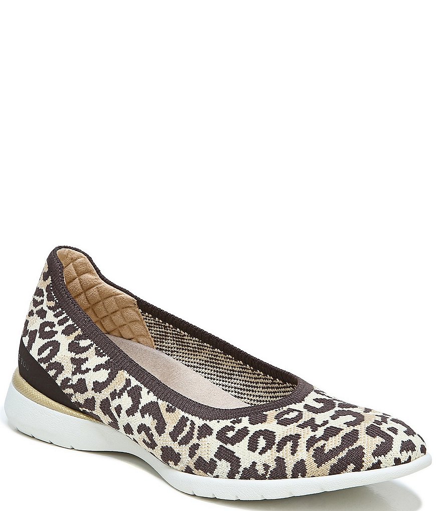 Original Collection by Dr. Scholl's Jayla Knit Leopard Print Wedge Slip-Ons
