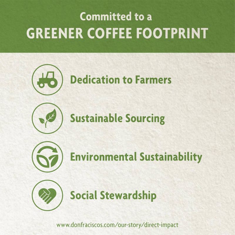 Don Francisco's Family Reserve Kona Blend Medium Roast Whole Bean Coffee - 12oz