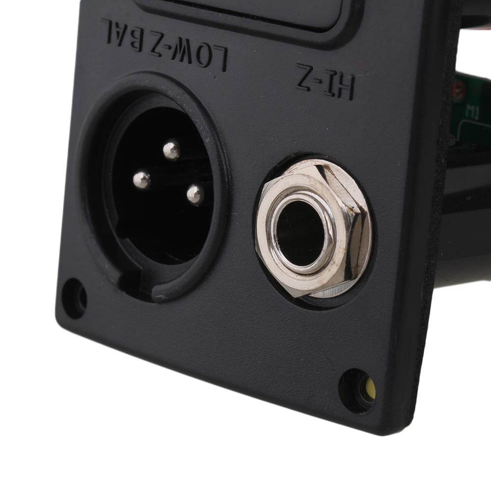 BQLZR 5 Band Acoustic Guitar Equalizer EQ & LCD Tuner RK-4M With Microphone Set of 10