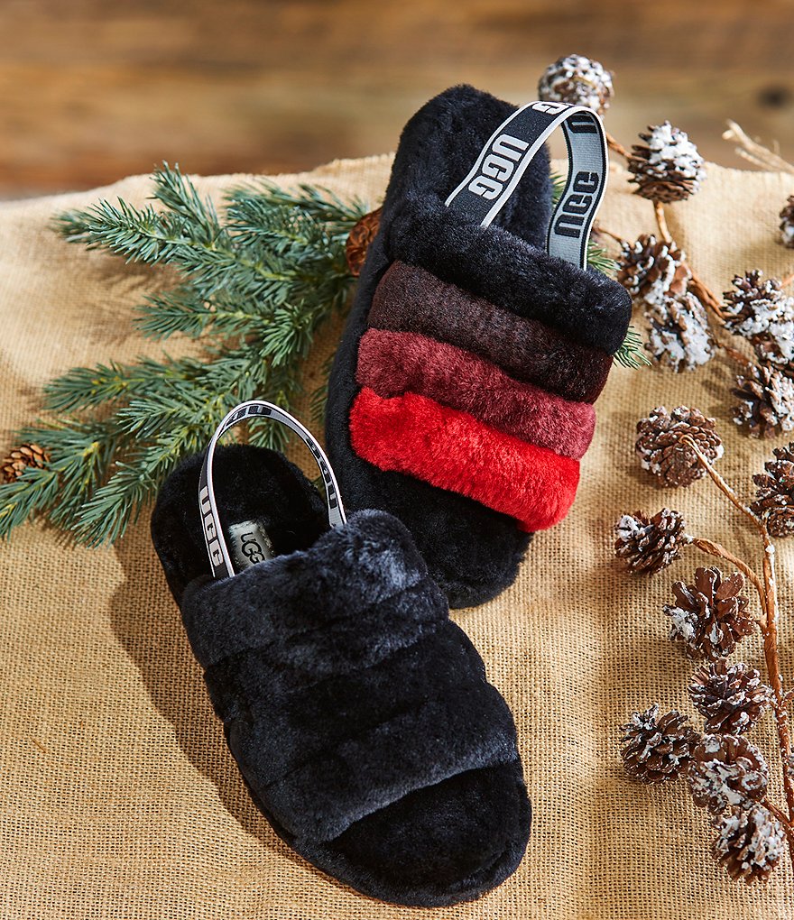 Cabernet Microfiber Terry Slippers