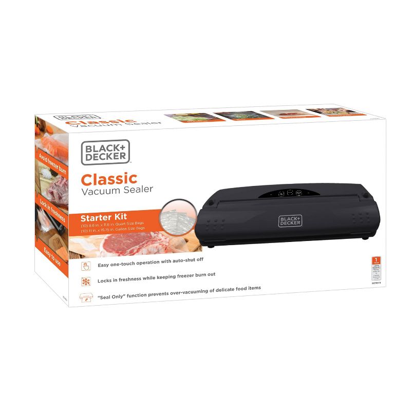 BLACK+DECKER Classic Vacuum Sealer - BD5879