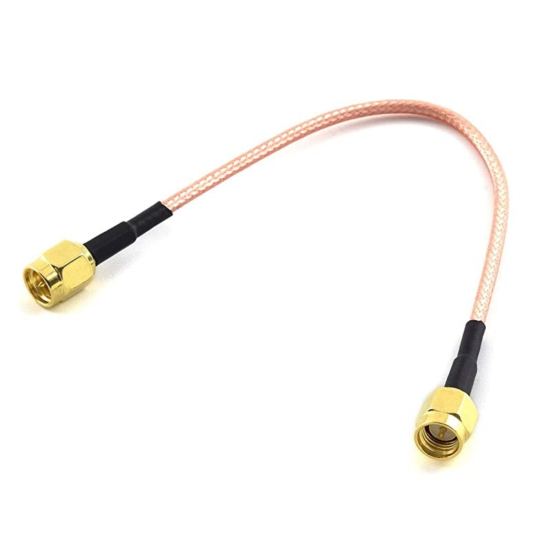 5pcs RF Coaxial Coax Cable Assembly SMA Male to SMA Male Antenna Extender Cable Adapter Jumper6 inch15cm