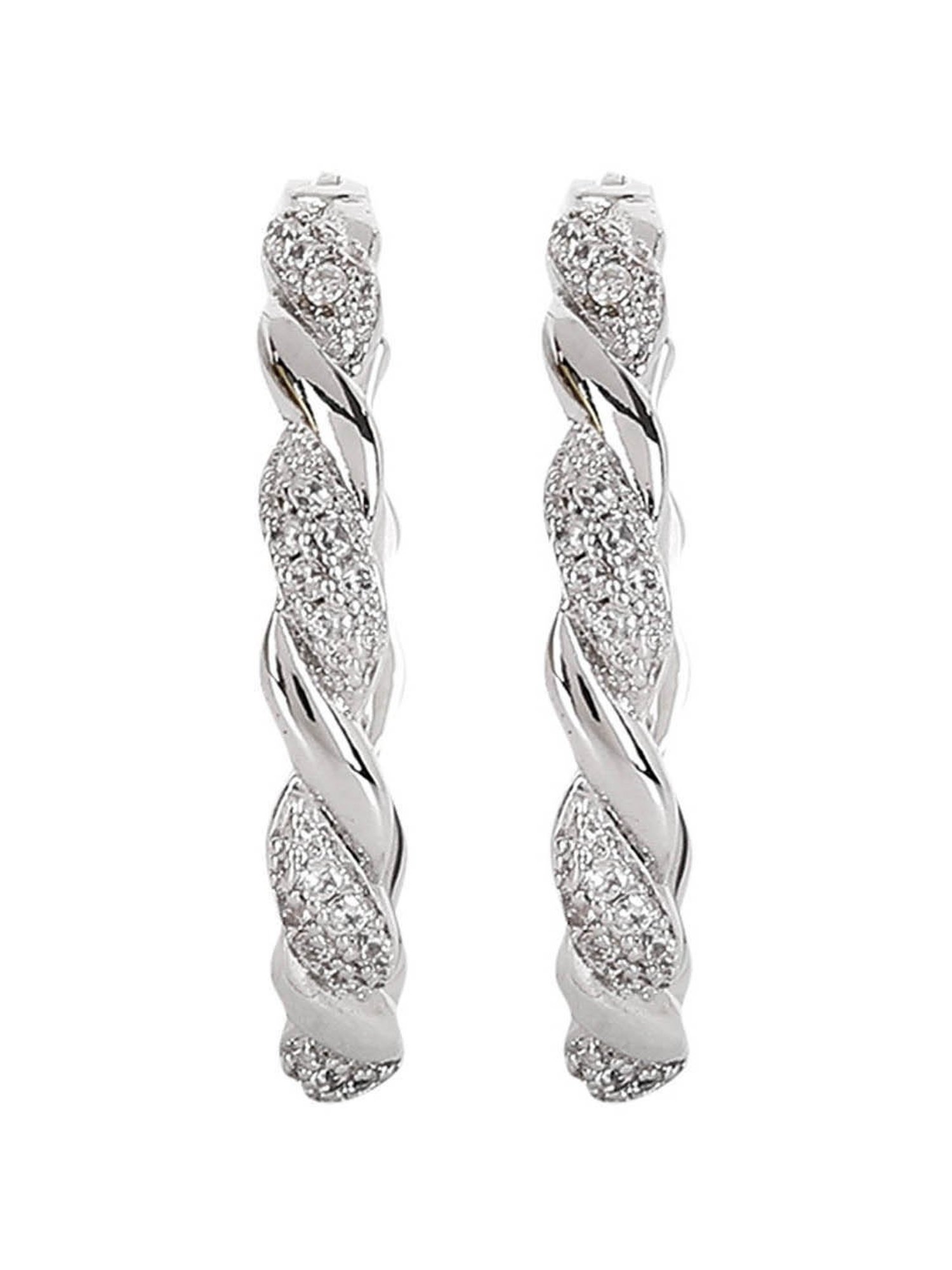 The Real Effect London 800 Silver Earrings for Women