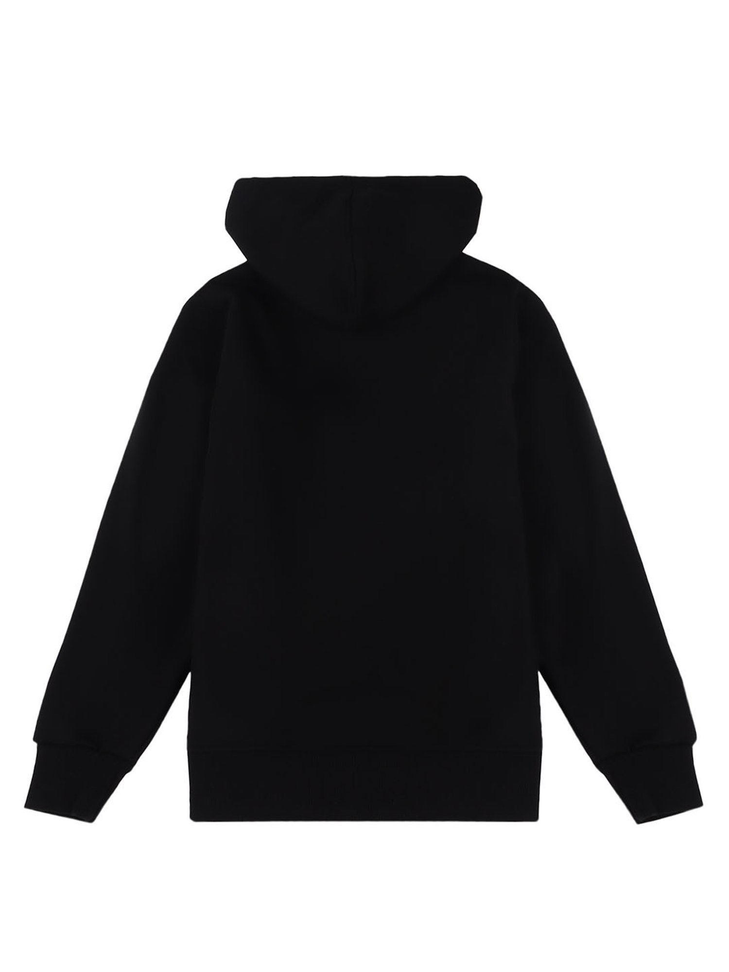 Proteens Kids Black Printed Full Sleeves Hoodie