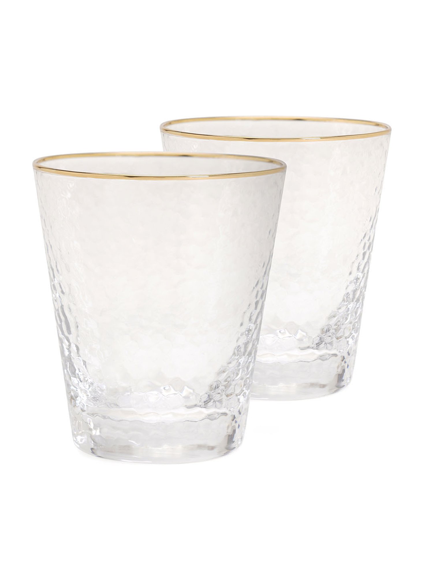 Pure Home and Living Transparent Glass Tumblers