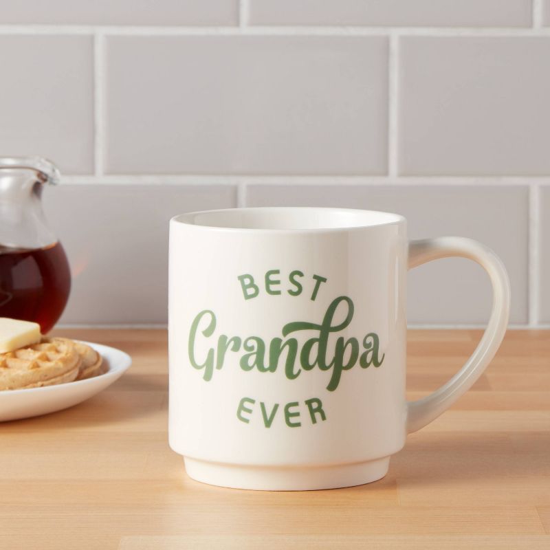 16oz Stoneware Best Grandpa Ever Mug - Room Essentials™
